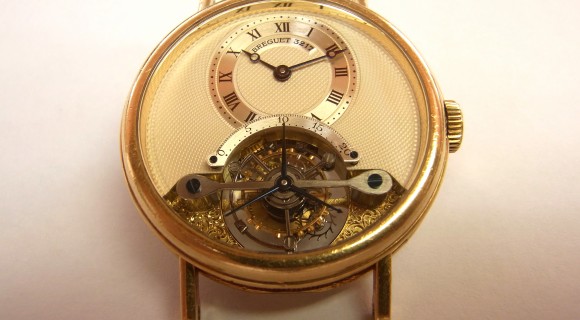 Breguet　ブレゲ　トゥールビヨン　時計 修理　（腕時計 修理）風景