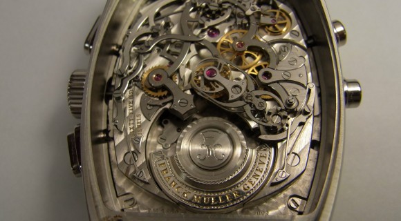 フランク・ミュラー　エテルニタス３　時計 修理　（腕時計 修理）分解掃除（OH) 風景